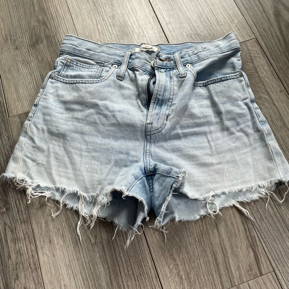Madewell The Perfect‎ Jean Short in Millman Wash Size 296 AO202 - Picture 2 of 8